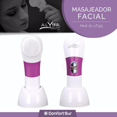 Masajeador Facial Alysa 5 Lf355 Cabezales Multifuncion *10 1