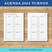 PDF PARA IMPRIMIR Daily Planner 2024 - Appointments with Time Slots - Printable A5 A4 5