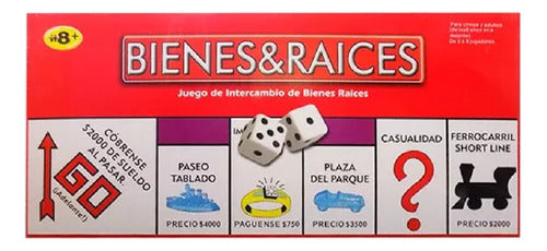 Juego Bienes Raíces / Juego En Caja (monopolio) 0