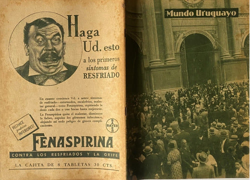 Mundo Uruguayo N°835 Basketbol Universitario / Peñarol  1935 0