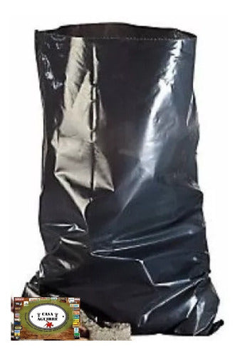 Plast Heavy-Duty Debris Bags 50x70 200 Microns Reinforced 0