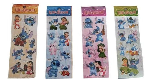 Made in China 10 Sheets of Lilo and Stitch Stickers Ideal Souvenir 0