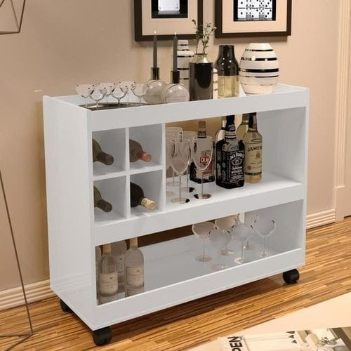 Modern Home Office Wine Cabinet - Oulu Deco 0