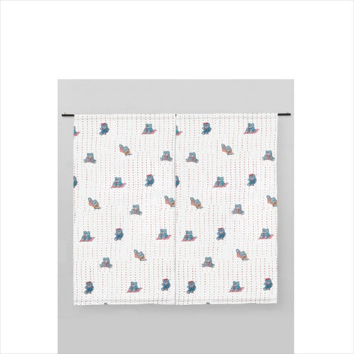 Printed Voile Curtains Fabric Bears Per Meter 3