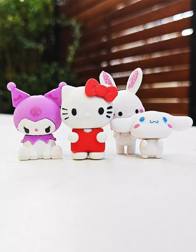 Hello Kitty and Friends Erasers * 4 Pcs 3