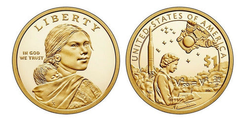 Robmar-moneda De La Serie De 1 Dolar Sacagawea Del Año 2019 0