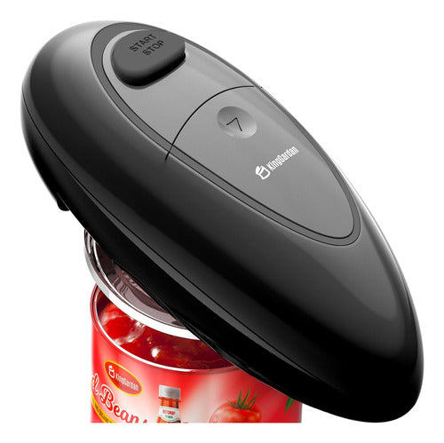 KingGardan Automatic One-Touch Can Opener for All Sizes, Black 0