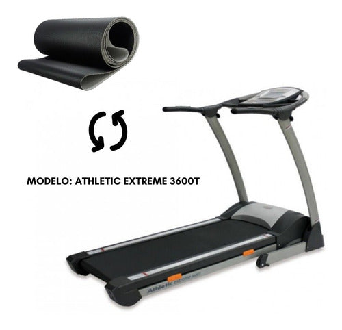 Cinta Repuesto Para Caminador Athletic Extreme 3600t 0