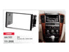 Carav Double 2 Din Stereo Radio Fascia Frame Adapter for Kia Sorento 2006-2009 2