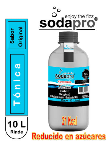 SodaPro Concentrated Tonic Flavored Syrup 500cc Bottle 0