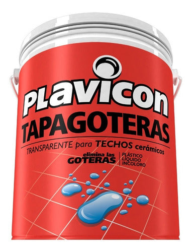 Plavicon Roof Sealer Silicone Clear Terrace Floor 1L 0
