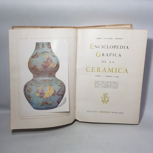 Antigua Enciclopedia Gráfica Cerámica Europa Asia Mag 59493 4