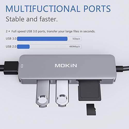 Adaptador Usb C Hub Hdmi Para Macbook Pro 2019/2018/2017, Mo 2