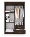 Delos Ecoplus 4-Door 2-Drawer Wardrobe DL124 in White Ash 1