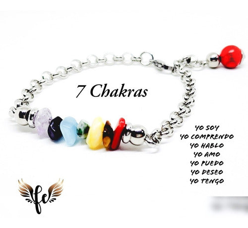 Fenícia Pulsera 7 Chakras 0