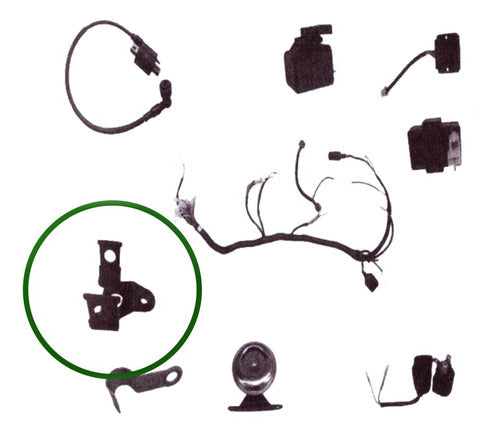 SK125-CG Starter Relay Bracket 0