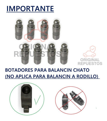 Taranto Hydraulic Lifters for Chevrolet Corsa 1.6 8v 1