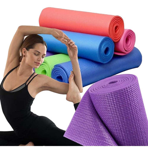 Yoga Pilates Exercise Balance Mat 4mm 2