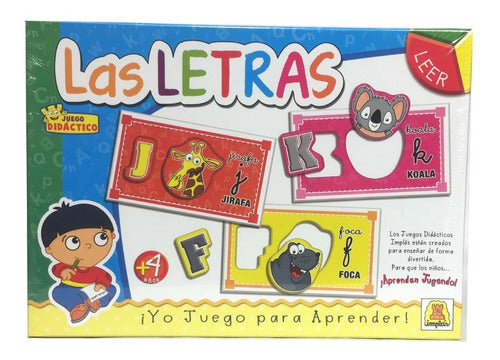 Implás Las Letras Didactic Game Lloretoys 0