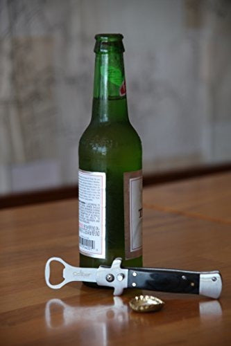 Caliber Gourmet Switchblade Bottle Opener for Beer and Soda 4