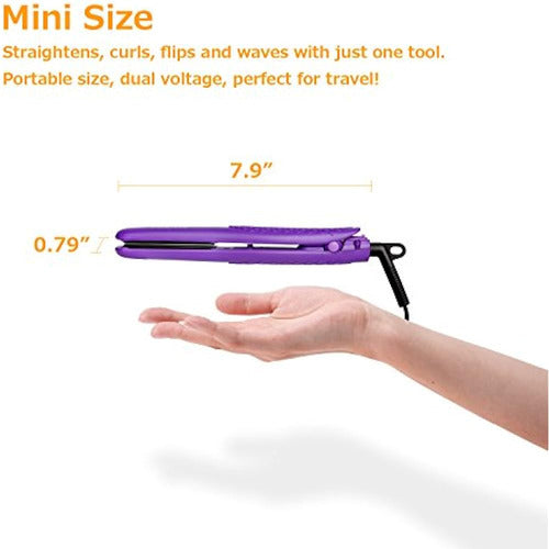 Amovee Mini Flat Iron Smart Tourmaline Technology 1