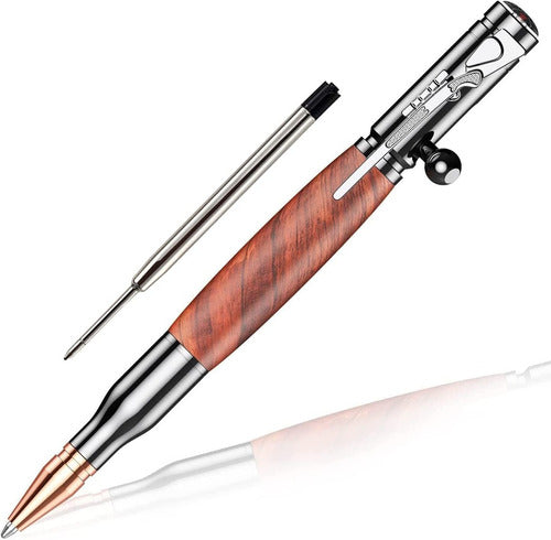 SHALORY Bolt Action Pen with Compass + Refills - 02 0