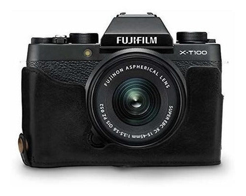 MegaGear Mg1494 Fujifilm Xt100 Siempre Listo Fondo De Piel P 0