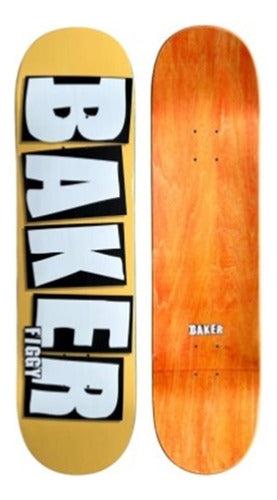 Shape Skate Maple Baker 8.25 Amarelo 0