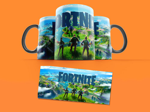 Plantillas Para Sublimar Tazas Fortnite + Mock Ups X 10 1