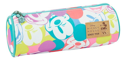 Mooving 26317 Metalized Tube Pencil Case Mickey Mouse 0