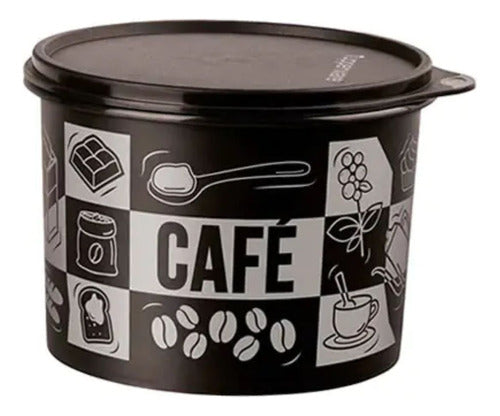 Pote De Café Pop Box Tupperware Tupper 700g 1