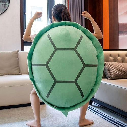 Juawtyuk Cozy Portable Turtle Shell Pillow 0