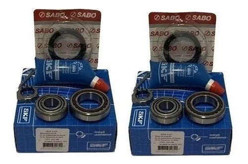 SKF Rear Wheel Bearing Kit X2 for VW Gol Power - Saveiro 1