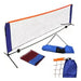 Red De Fútbol Tenis 2.4 Mts Bolso Soporte Plegable - Playa 1