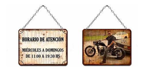 Altachapa! Personalized Metal Sign 59x79cm 4