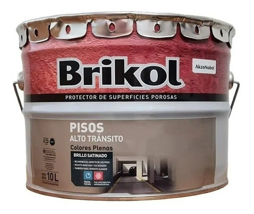 Brikol High Traffic Floors Coating 10L with Shipping - Don Luis Mdp 3