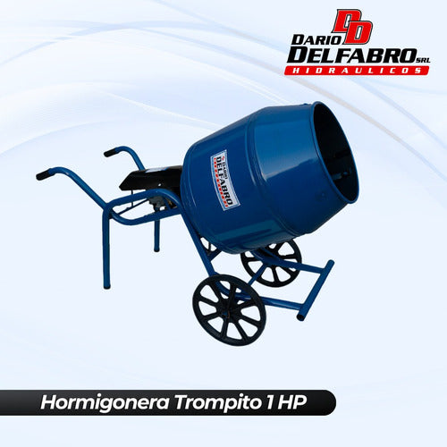 Hormigonera Delfabro 135 Lts. Motor Weg 1 Hp - Envío Gratis 1