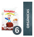 Organic Smookies Cocoa Cookies 6 X 120 Gr - Vegan 0