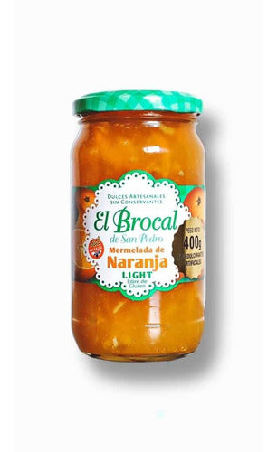 El Brocal Light English Orange Marmalade 400g 0