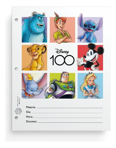 Mooving 01101118 Disney License No.3 Separators 100 Years X 4