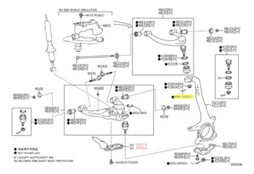 Trava De Ferro - 9046816029 Toyota Hilux Toyota 1