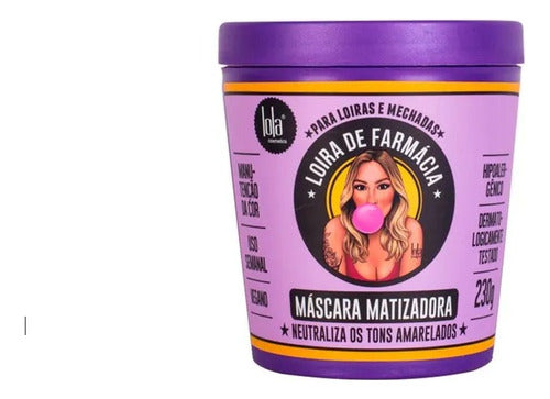 Lola Cosmetics Máscara Matizadora Loira De Farmácia X230 Gr 0