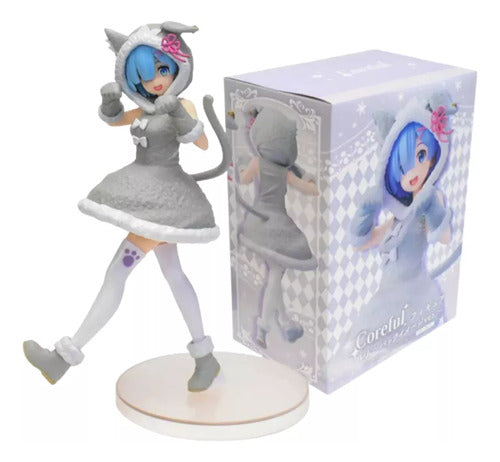 Genérica Figura Rem Monster Motion II - Re:Zero Kara Hajimeru 22cm 0