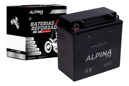 Bateria Alpina 12n9-4b-1 Gel Libre De Mantenimiento C 0