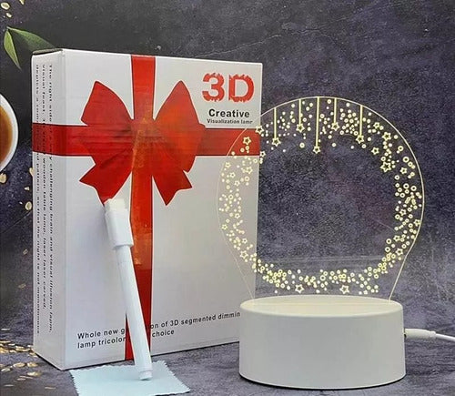 3D Creative Night Note Board Lamp 4