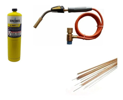 MAPP Torch and 2 Harris 0 Ideal for Refrigeration 0