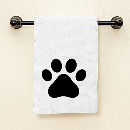 HGOD Designs Hand Towels with Dog Paw Design 1