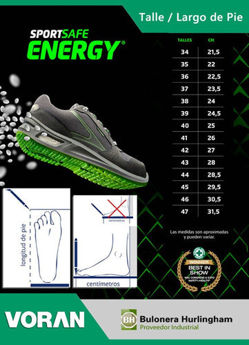 Voran Energy 510 Sport Safe Premium Safety Boot 53