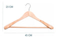 DyP Accesorios Premium Wooden Suit Hanger Non-Slip 2