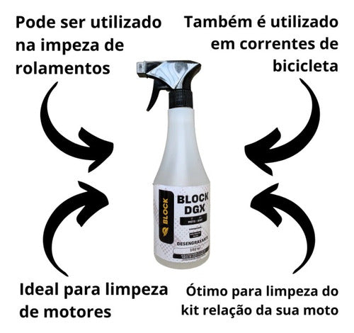 Desengrasante Para Bicicletas Y Motos 500ml Con Pulverizador 1